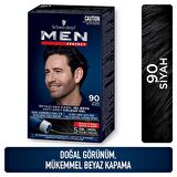 Schwarzkopf Men Perfect Erkek Saç Boyası 90 - Siyah 3 Adet