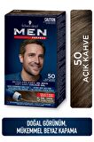Schwarzkopf Men Perfect Erkek Saç Boyası 50 - Açık Kahve 3 Adet