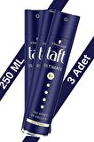 Taft Ultimate Saç Spreyi 5+ Kristal Parlaklığı 250 Ml 3 Adet