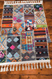 DECOSER DELÜX 4015 RENKLİ PATCHWORK MULTİ PAMUK YIKANABİLİR KİLİM