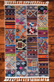 DECOSER DELÜX 4015 RENKLİ PATCHWORK MULTİ PAMUK YIKANABİLİR KİLİM