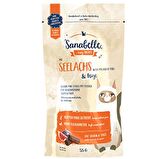 Sanabelle Seelachs Balık - İncirli Granül Yetişkin Kedi Ödülü 55 g 