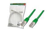 Digitus DK-1511-005/G 0.5 Mt CAT5E AWG26/7 U/Utp Yeşil Patch Cord Kablo