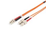 Digitus DK-2532-01 LC-SC 1 Mt 50/125 Multimode Fiber Optik Patch Kablo