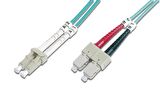 Digitus DK-2532-01/3 1 Mt LC-SC 50/125 OM3 Multimode Fiber Patch Kablo