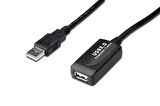 Digitus DA-73101 15 mt USB 2.0 to USB 2.0 Erkek-Dişi USB 2.0 Uzatma Kablosu