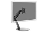 LCD/LED monitörler için 27 ince kadar masaüstü stant Esnek gaz basınç yayı, maks. 6,5kg, VESA 100x100