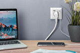 Digitus DA-70613 Sıva Altı Priz 2x USB Port 1x Topraklı Fiş Yuvası
