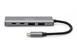 USB-C 4 Port HUB 2. Nesil 2x USB-A + 2x USB-C