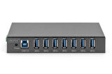 DIGITUS USB 3.0 Hub 7-Port, Endüstriyel USB Hub