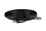 USB-C - RJ45 CAT 6A S/FTP kablosu, 1 Gbit/s, 2 Metre USB 3.2 Gen1, LSZH kılıf