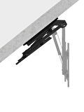 Motorlu Katlanır Tavan Tipi TV Askı Aparatı (37"-75") – Akıllı Uzaktan Kumandalı