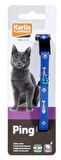 KARLIE KEDİ TASMASI ÇINGIRAKLI 30 CM MAVİ