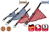 KARLIE DERİ BANDANALI BOYUN TASMA 37CM KIRMIZI