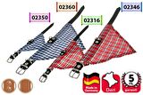 KARLIE DERİ BANDANALI BOYUN TASMA 62CM MAVİ