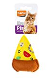 KARLİE PELUŞ KEDİ OYUNCAĞI PİZZA 10,5 CM SARI