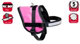 KARLIE REFLEKTÖRLÜ GÖĞÜS TASMA XS 31-40CM PEMBE