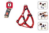 KARLIE KİLİTLİ GÖĞÜS TASMA XS 20-35CM KIRMIZI