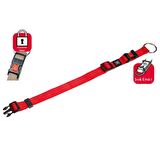 KARLIE KİLİTLİ BOYUN TASMA S 30-45CM KIRMIZI