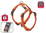 KARLIE KİLİTLİ GÖĞÜS TASMA M 45-70 CM TURUNCU