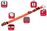 KARLIE KİLİTLİ BOYUN TASMA S 30-45 CM TURUNCU