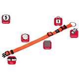 KARLIE KİLİTLİ BOYUN TASMA M 40-55 CM TURUNCU