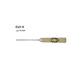 Kirschen Düz Oluklu Ağız Oyma Iskarpelası Cut5 - 4mm