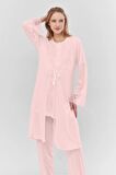 LORIAN'S 4016 Hamile ve Lohusa Pijama Takımı 3'lü Set