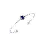 0,96 Karat Pırlantalı Safir Bileklik