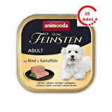 Animonda Biftekli ve Patatesli Yetiskin Köpek Konservesi 150 Gr x 10 Adet  