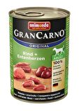 Animonda Gran Carno Adult Sığır Etli+Ördek Yüreği Yetişkin Yaş Köpek Maması 400 gr