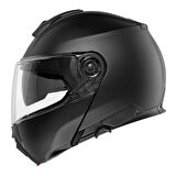 Schuberth C5 Matt Black Çene Açılır Motosiklet Kaskı