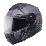 Schubert C5 Globe Black Çene Açılır Motosiklet Kask