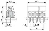 PCB klemens - MPT 0,5/ 5-2,54 Standart