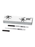 Montblanc 2 Tükenmez Kalem Refill (M) Heritage Spider Gray 118203
