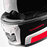 Schuberth S3 Daytona Red Kapalı Motosiklet Kaskı