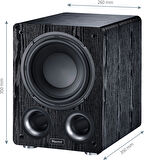 Magnat Alpha RS 8 Siyah Subwoofer