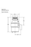 Teka Tr 23.1 Çöp Öğütücü, Pnomatic Düğmeli 40197101