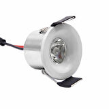 Cata CT-5270S - 1.5W 6400K Soğuk Beyaz | Satin Kasa Power LED Spot Lamba