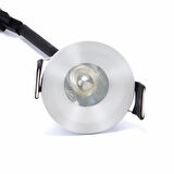 Cata CT-5270S - 1.5W 6400K Soğuk Beyaz | Satin Kasa Power LED Spot Lamba