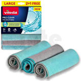 VİLEDA PRO CLEAN MICROFİBRE 2+1 FREE TEMİZLİK BEZİ 