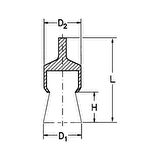 Würth Kalem Tipi Tel Fırça 19x6mm  0714 69 04
