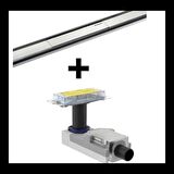 Geberit CleanLine20 Duş Kanalı Seti 30-60 cm Paslanmaz Çelik 154.452.00.1