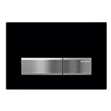 Geberit Alpha50 Kumanda Kapağı Çift Basmalı, Siyah 115.060.DW.1