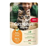 Mera Cats Nature Kitten Yavru Kedi Yaş Maması 85 Gr