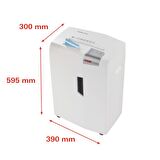 HSM SHREDSTAR X12 PRO Evrak İmha Makinesi / Kağıt Kırpma Makinesi - CD İmha Makinesi -Parçacık kesim 2x15mm - 26lt