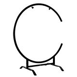 Sela 24'' Gong Stand SEGOSTR1