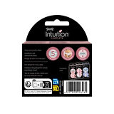 Wilkinson Sword Intuition Complete Kadın Tıraş Bıçağı Kartuşu | 5 Bıçaklı 3 Yedek Kartuş