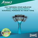 Xtreme 3 Sensitive 4'lü 3 Bıçaklı Tüm Cilt Tipleri İçin Kullan At Tıraş Bıçağı