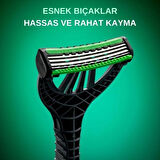 Wilkinson Sword Intuition Comfort Xtreme 3 Flexible Erkek Tıraş Bıçağı, 1'li Paket 